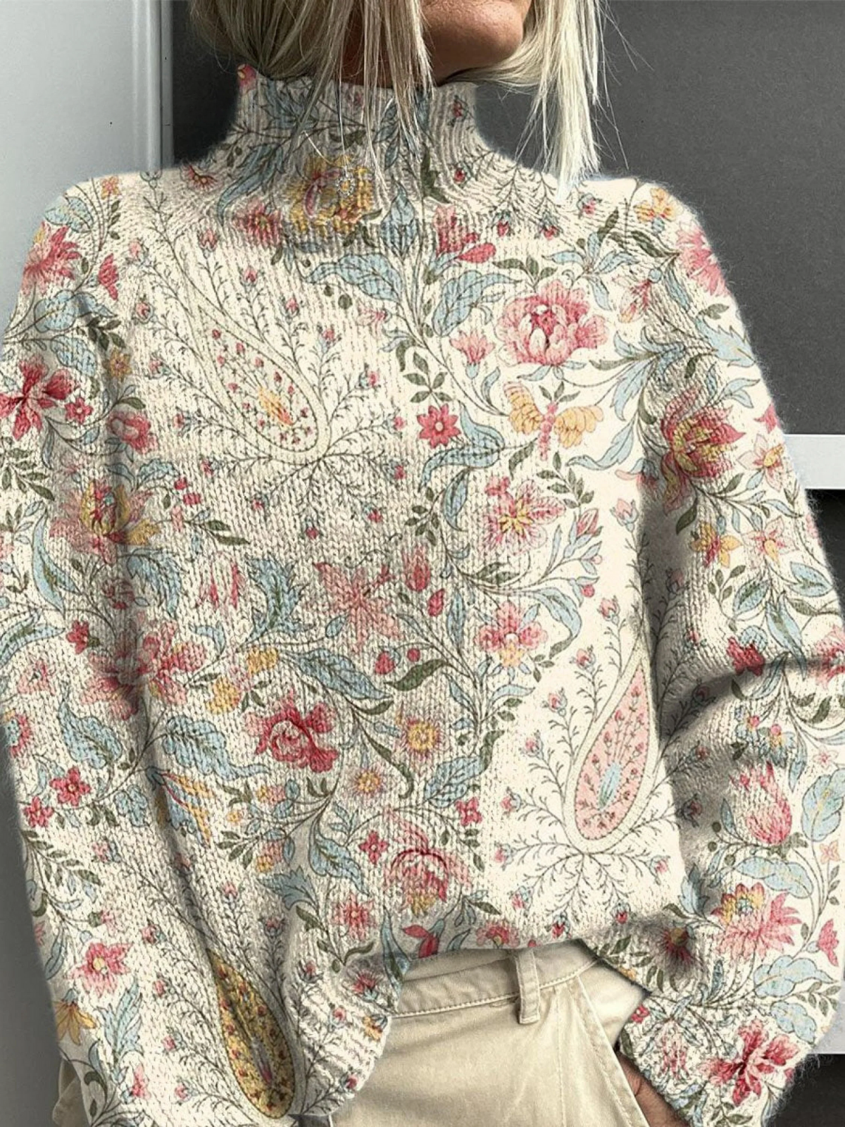 Julia | Vintage Paisley Rolák