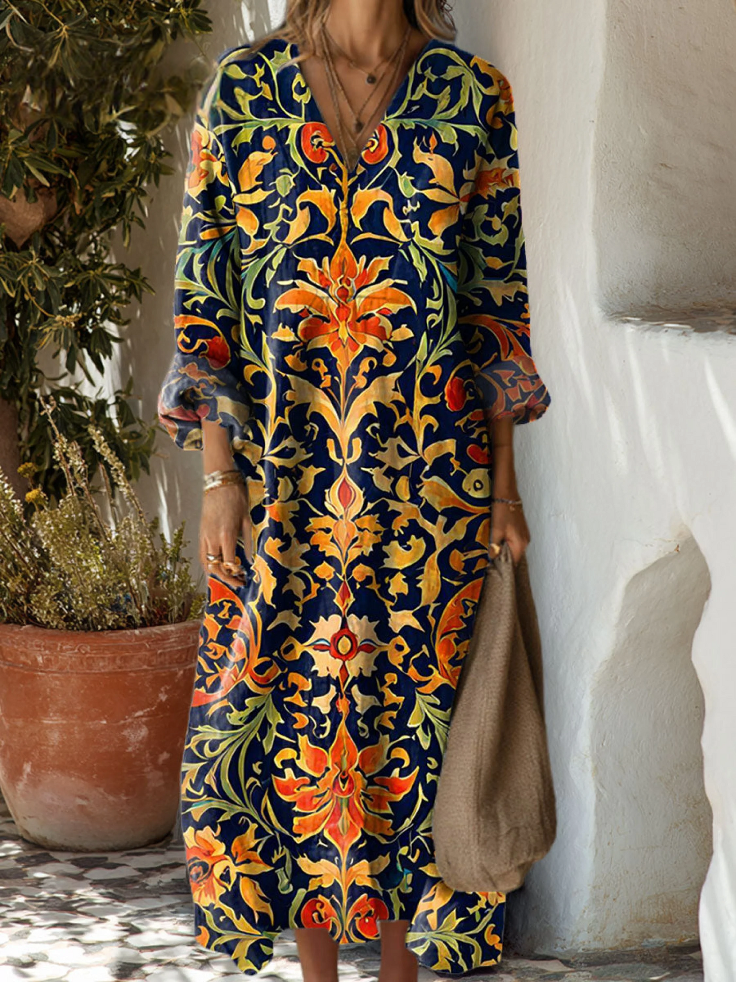 Thea | Elegantní květinové šaty