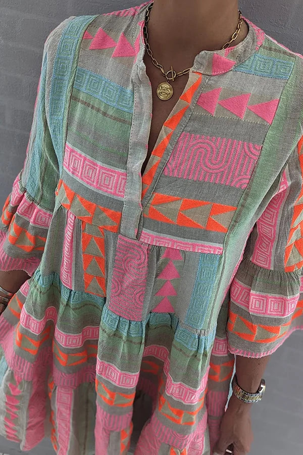 Alice | Šaty Swing s Volány Boho