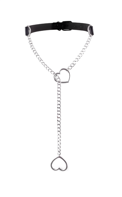 LoveChains™ - Kožený choker obojek