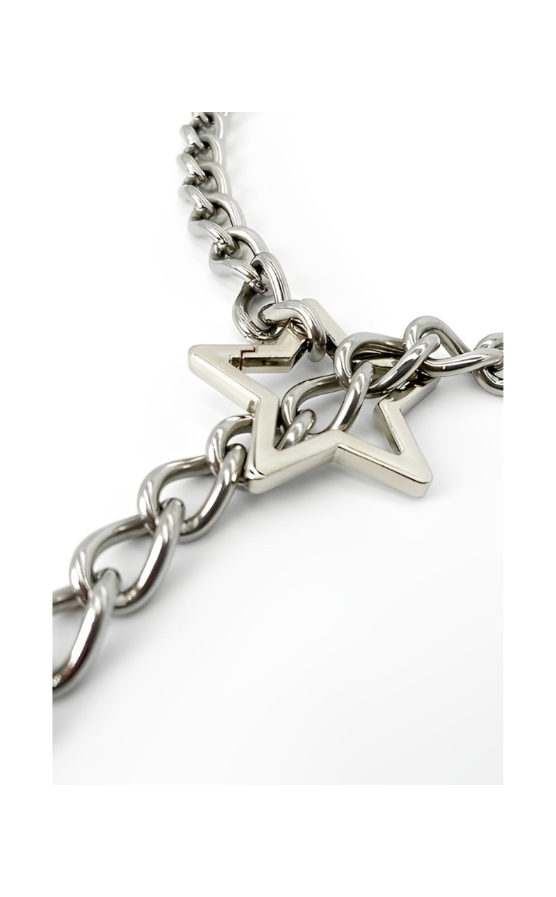 LoveChains™ - Hvězdný zámek a klíč s řetězem