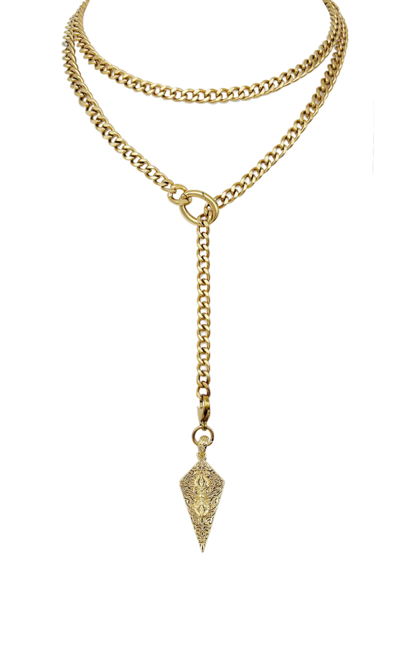 LoveChains™ - Náhrdelník s rytířským štítem