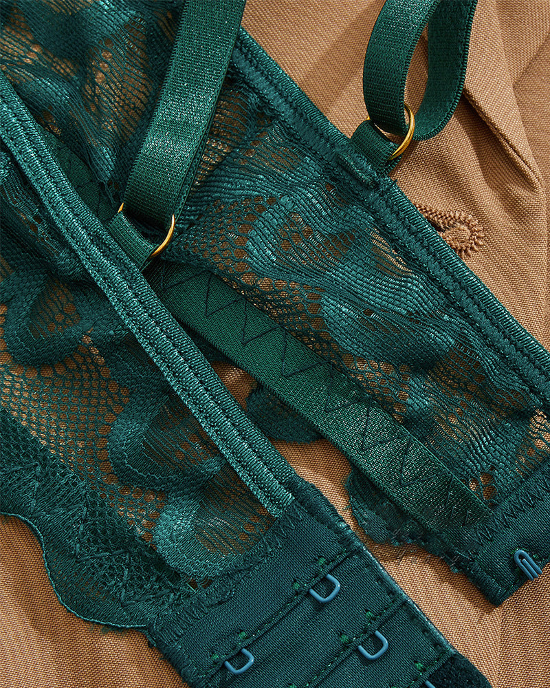 Rachel™ | Sada sexy krajkového prádla s nastavitelnými ramínky