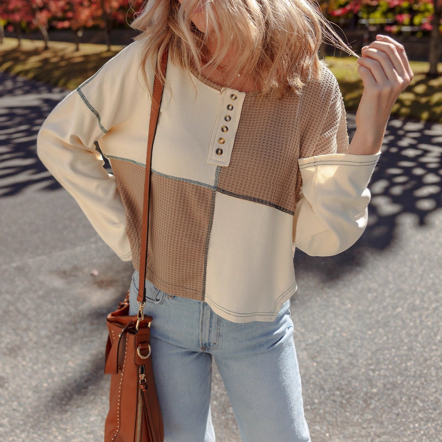 Almée™ | Pletený svetr s kulatým výstřihem