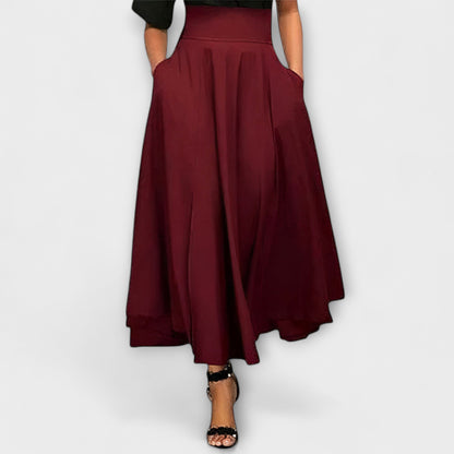 Luitgard - Elegantní maxi sukně v chic stylu
