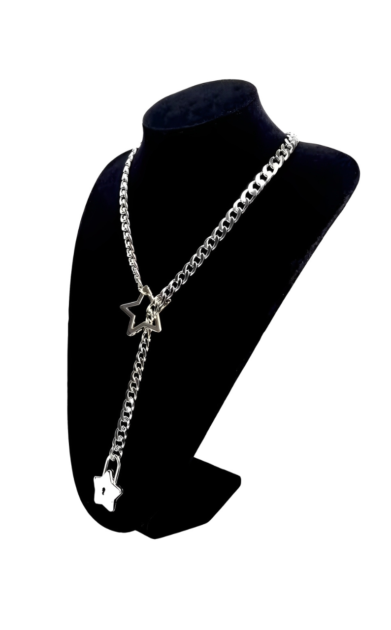 LoveChains™ - Hvězdný zámek a klíč s řetězem