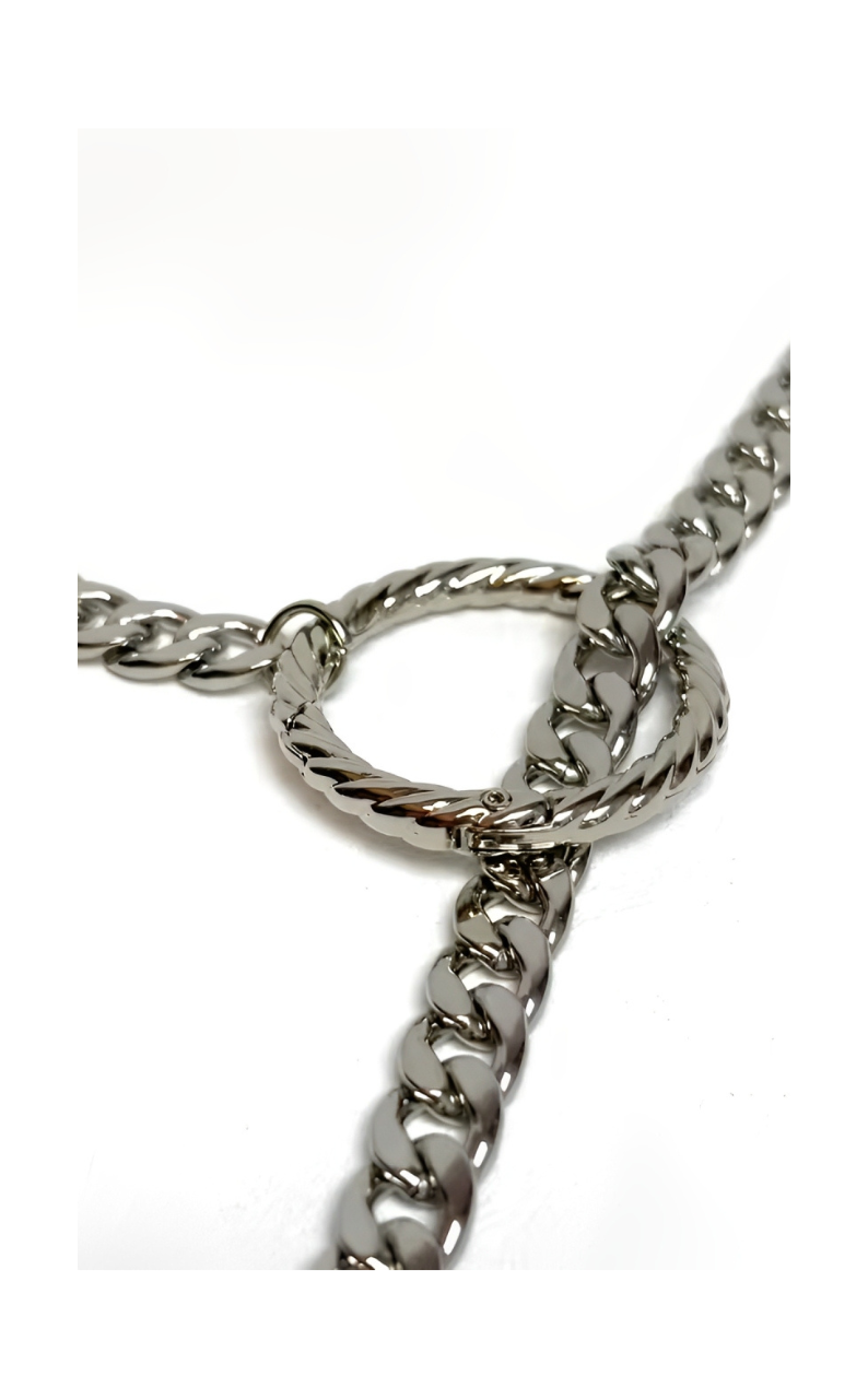 LoveChains™ - Krystalový zámek a klíč na řetízku