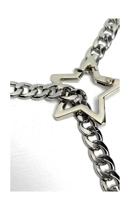 LoveChains™ - Hvězdný zámek a klíč s řetězem