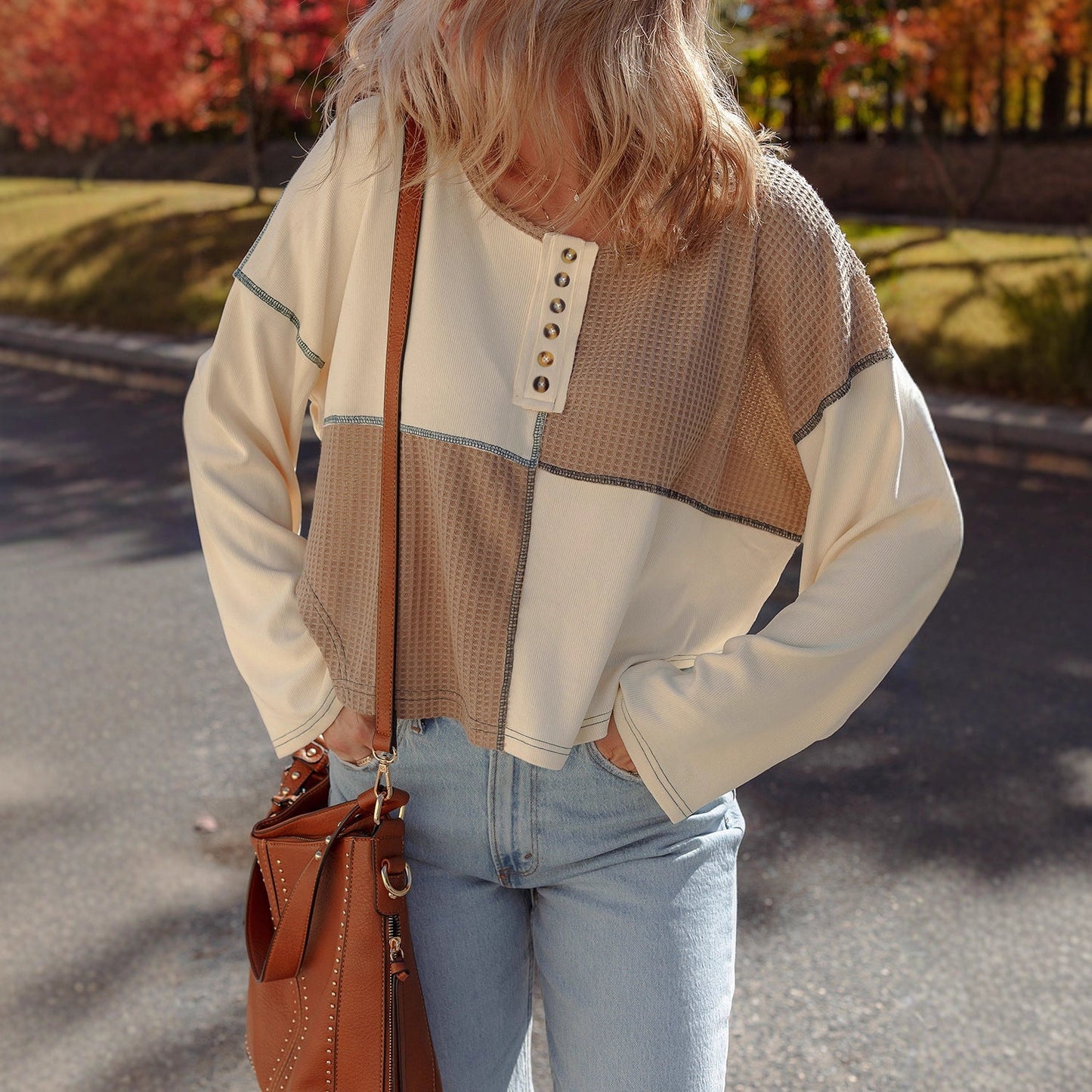 Almée™ | Pletený svetr s kulatým výstřihem