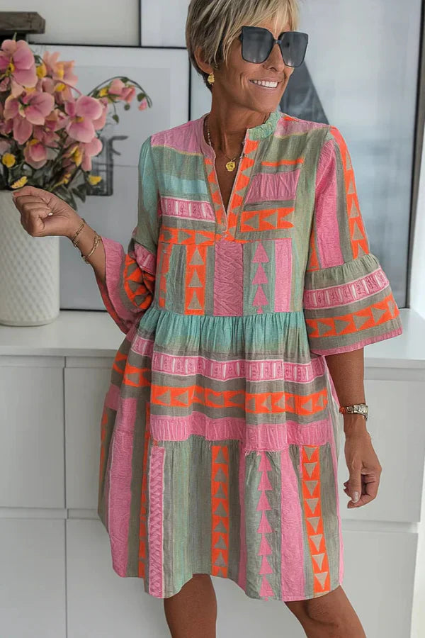 Alice | Šaty Swing s Volány Boho