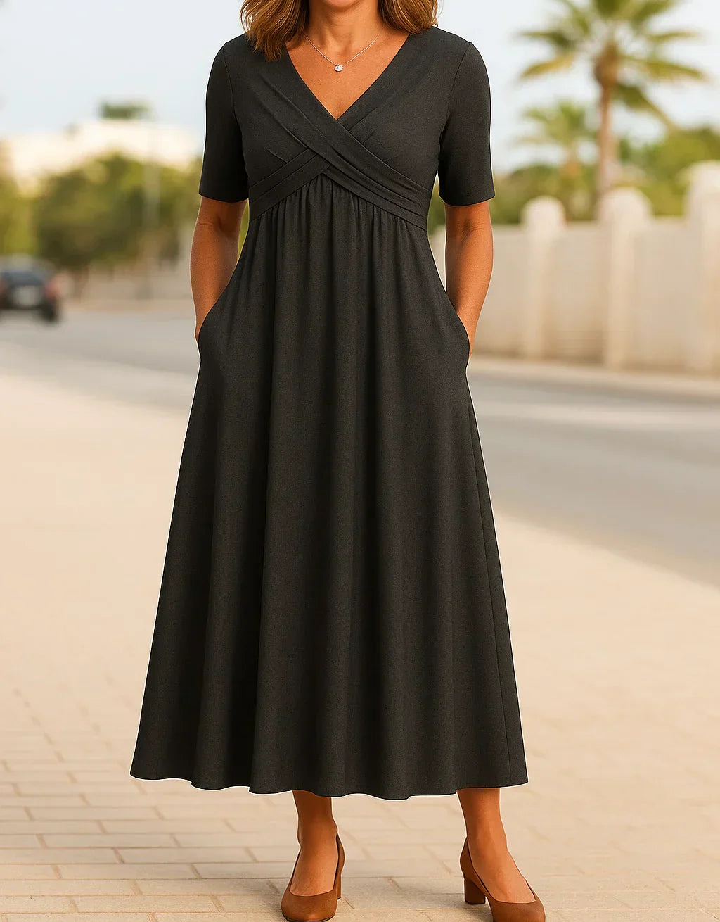 Jasmin | Elegantní midi šaty