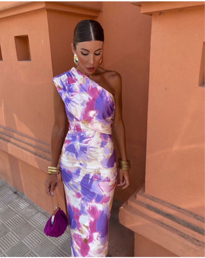 Nursey™ | Dlouhá Barevná Šaty