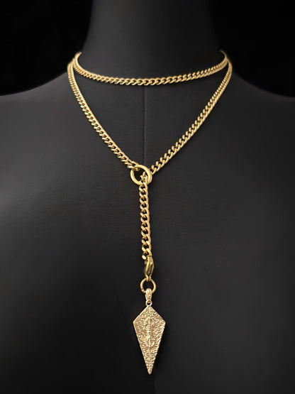 LoveChains™ - Náhrdelník s rytířským štítem