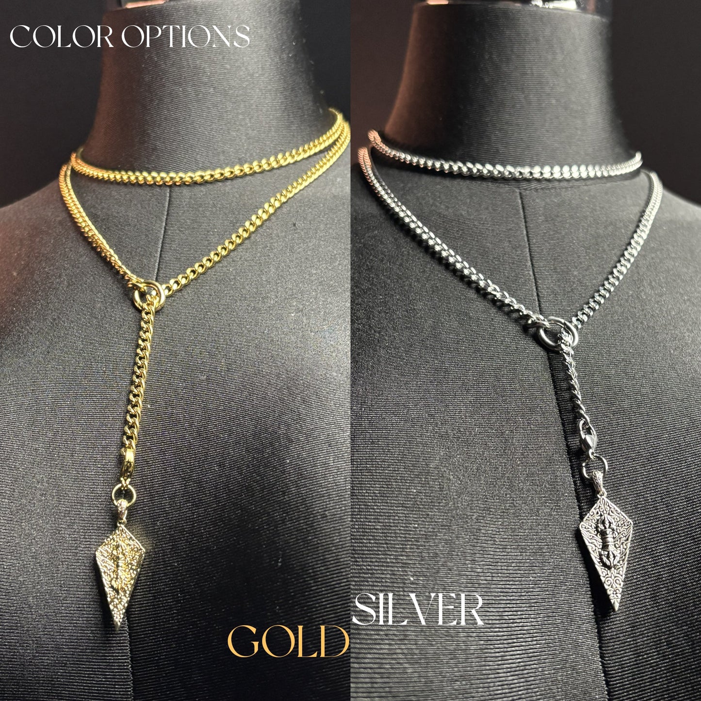 LoveChains™ - Náhrdelník s rytířským štítem