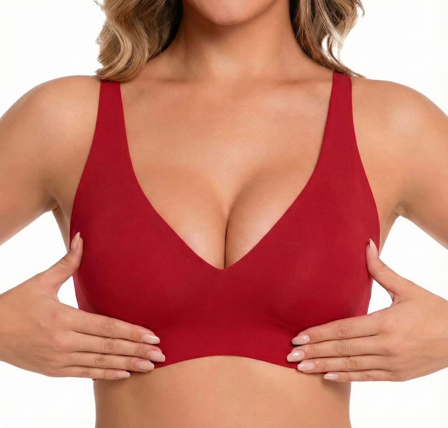 Rynessa – Podprsenka s výstřihem do V bez kostic