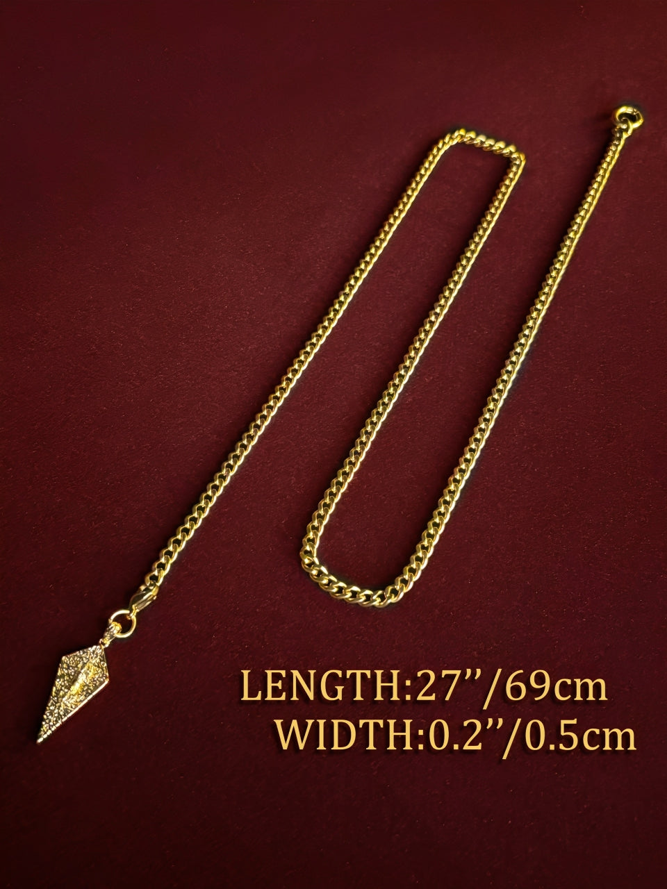 LoveChains™ - Náhrdelník s řetízkem na klipsu Rytířova štítu