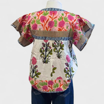 Uriella - Vyšívaná Boho Blůza