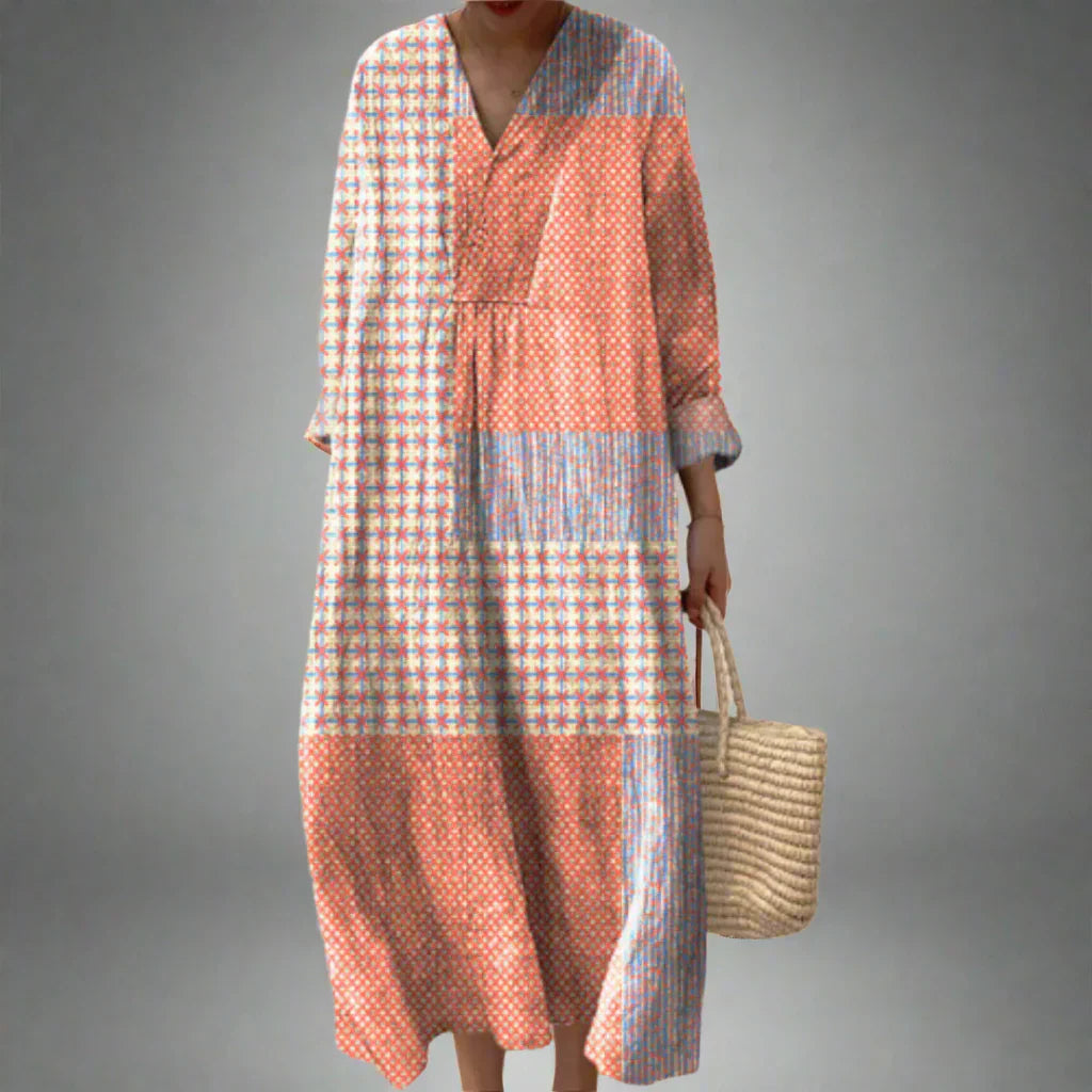 Odile | Elegantní geometrická šaty