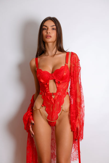 Aurelle™ | Body Luxe s Řetězovými Detaily