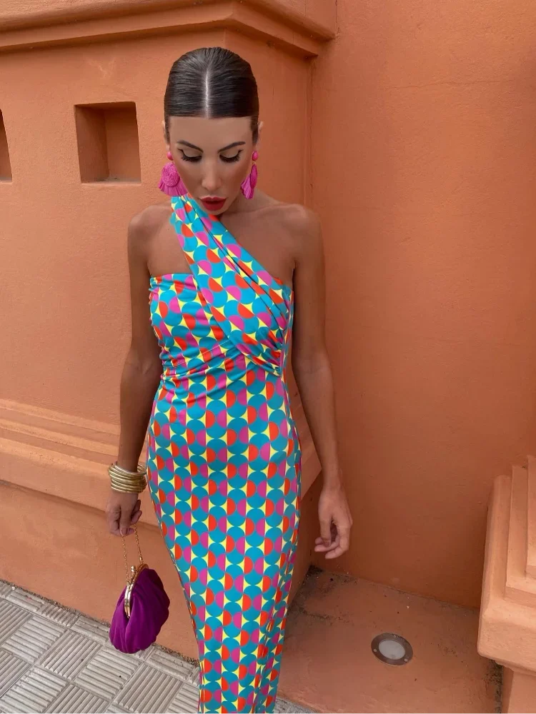 Irmgardi - Elegantní Midi Šaty