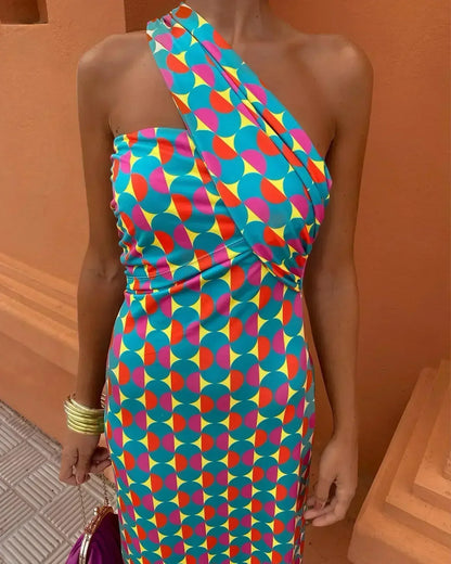 Irmgardi - Elegantní Midi Šaty