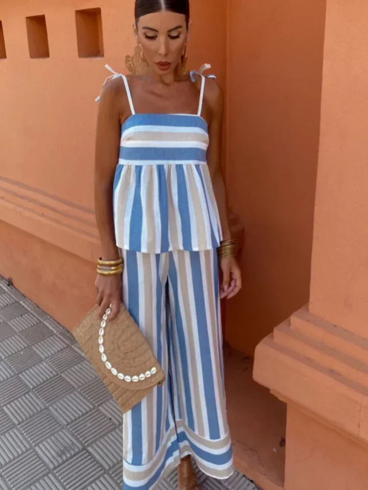 Hanne™ | Vzorované Letní Kalhoty