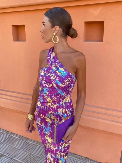 Irmgardi - Elegantní Midi Šaty