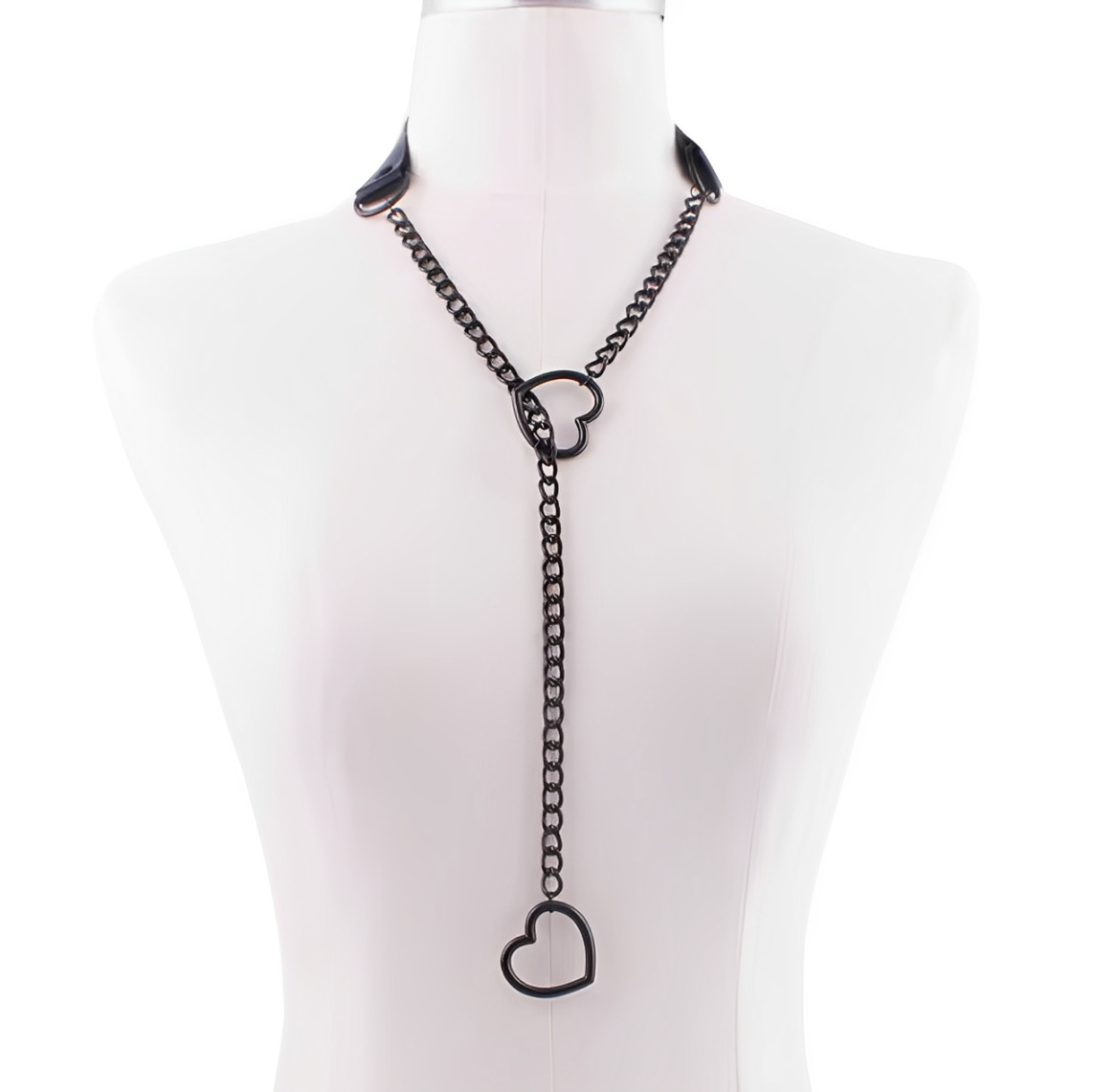 LoveChains™ - Kožený choker obojek