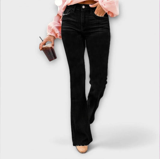 Pohodlné elastické kalhoty