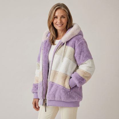 Kirsty | Plyšová zimní bunda
