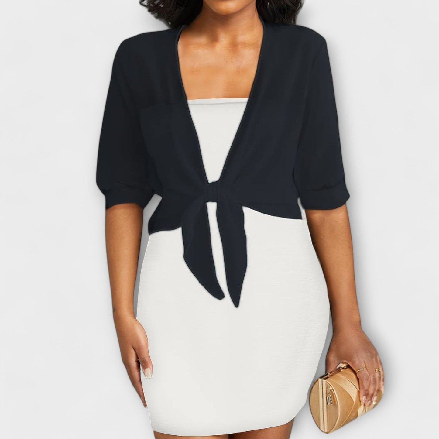 Olivia - Blůza s otevřeným předním dílem