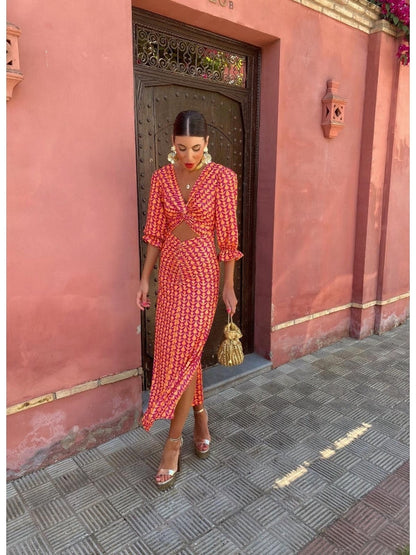 Lara™ | Saténové Letní Šaty