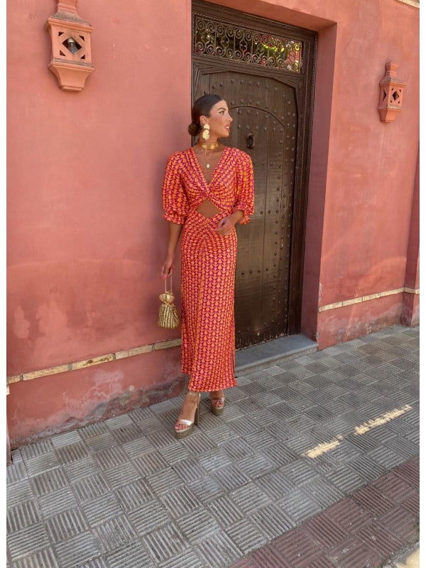 Lara™ | Saténové Letní Šaty