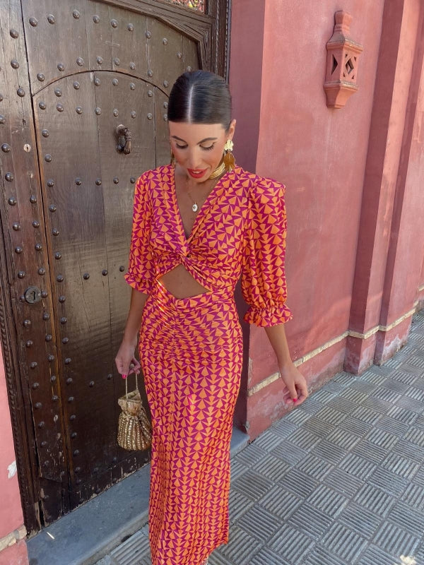 Lara™ | Saténové Letní Šaty